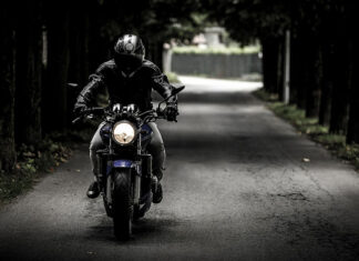 spodnie skórzane na motocykl dla mężczyzn
